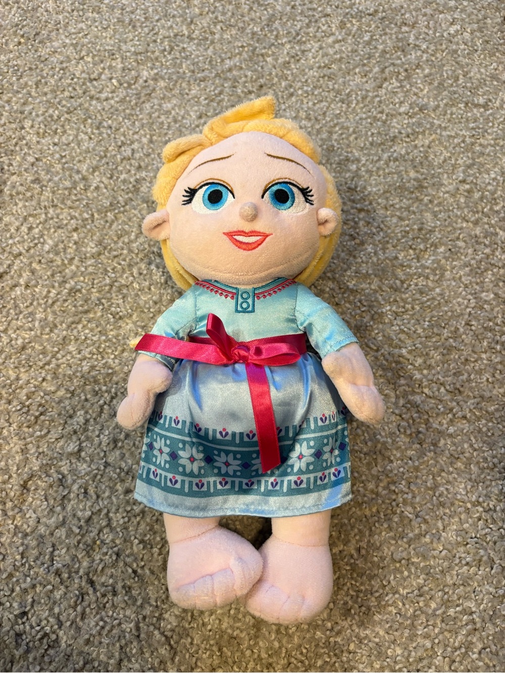 Disney Parks Babies Elsa Plush Stuffed Doll Kids Toy